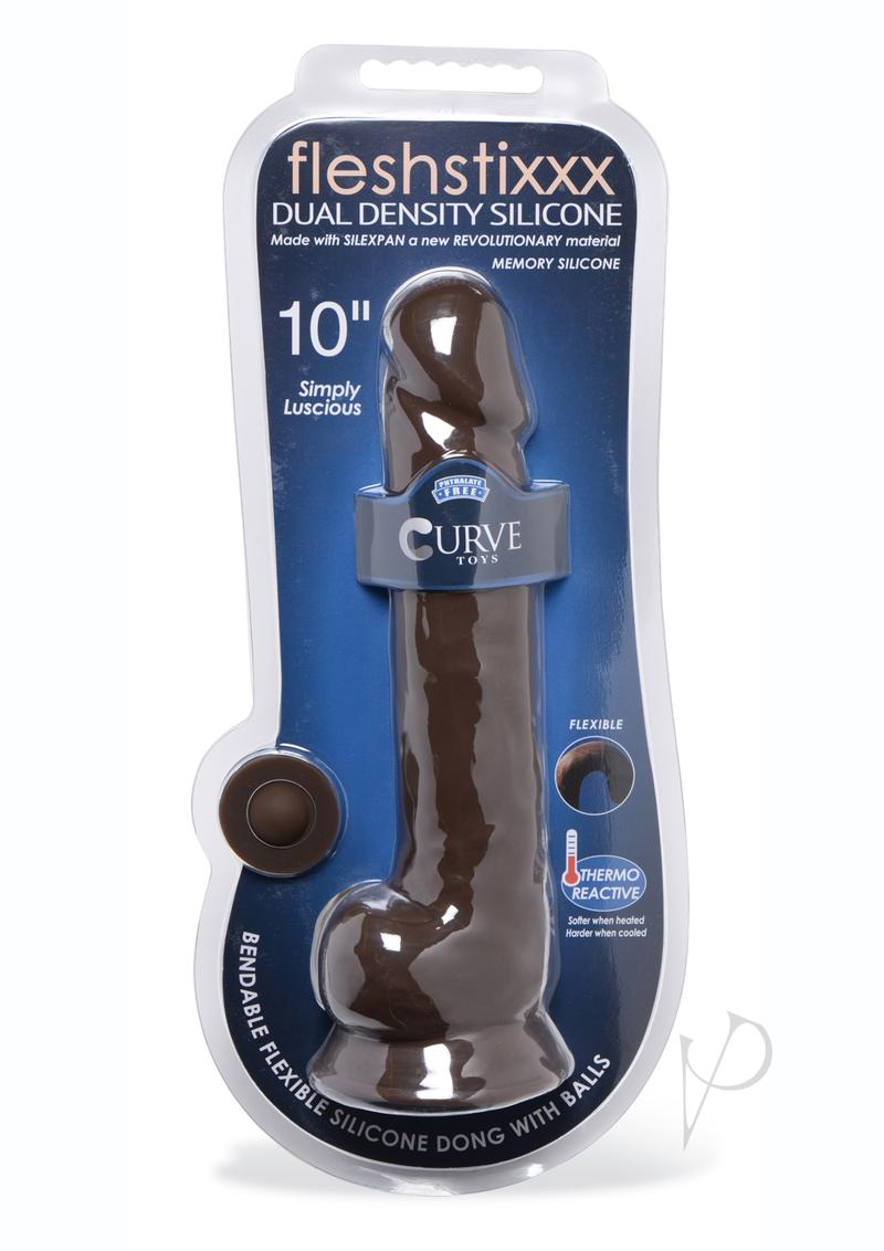 Fleshstixxx Dual Dense W/balls 10 Choco