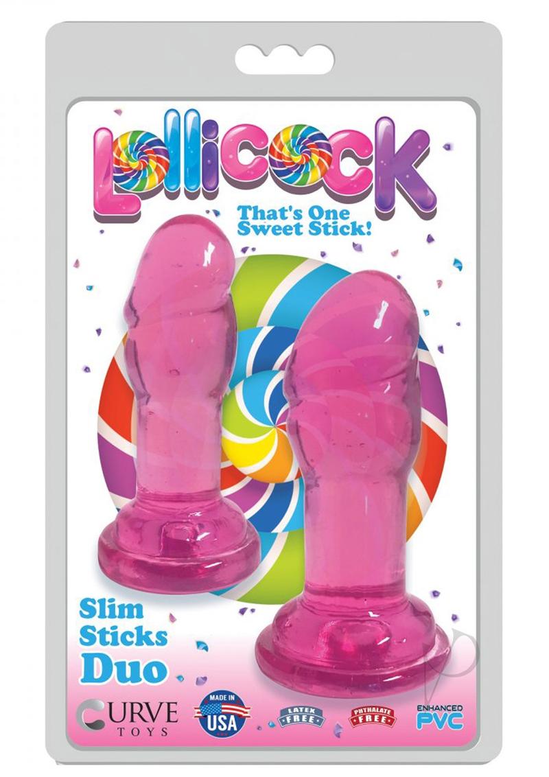 Lollicock Slim Sticks Duo Plugs Cherry