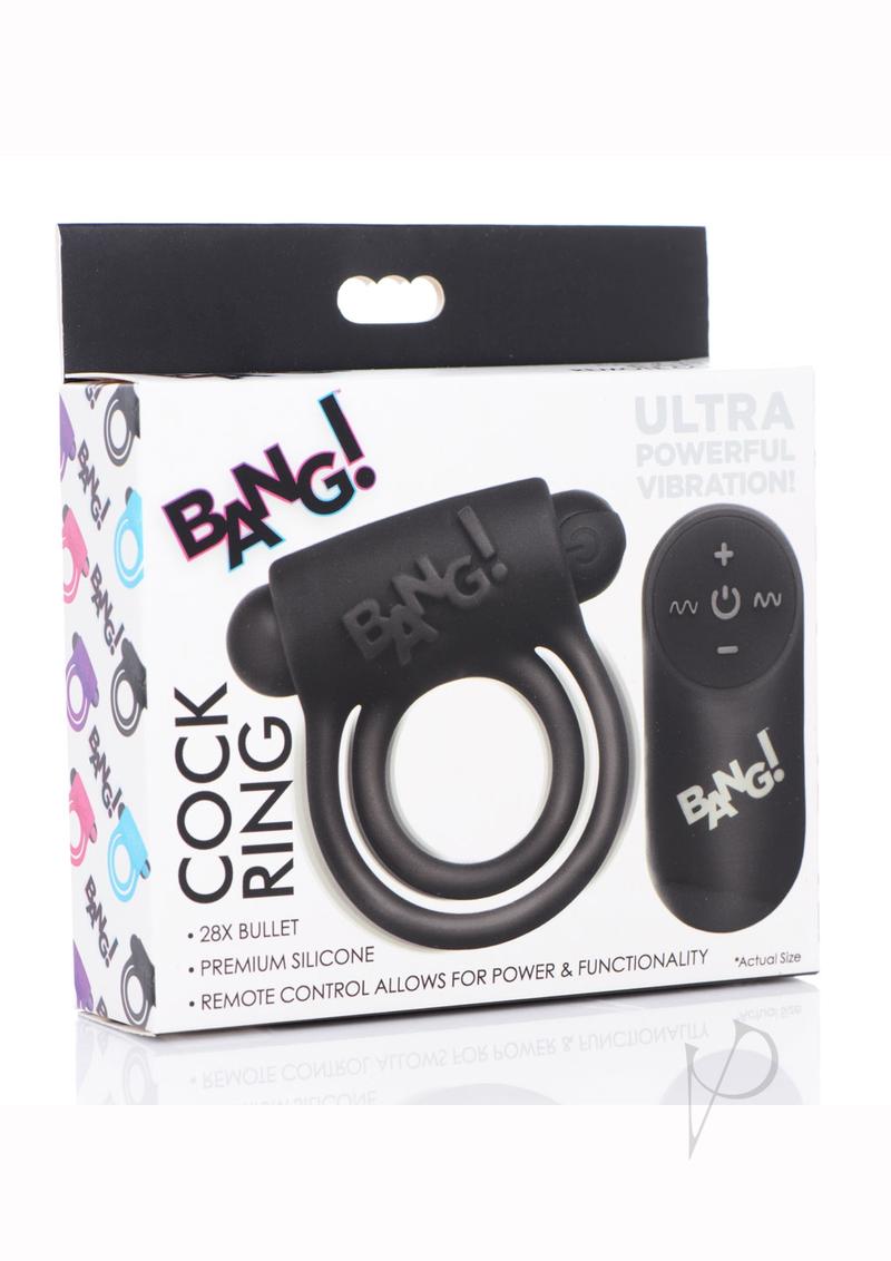 Bang Cring and Bullet W/remote Black