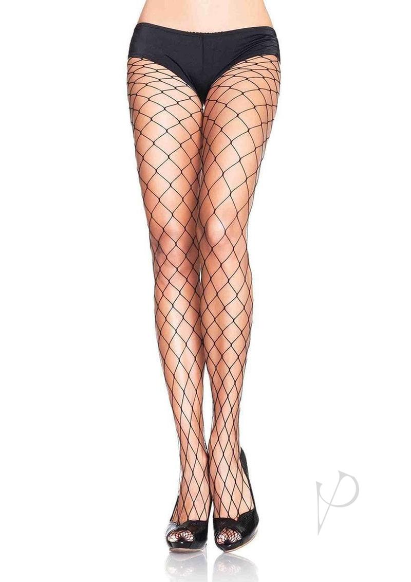 Fence Net Pantyhose Os Black