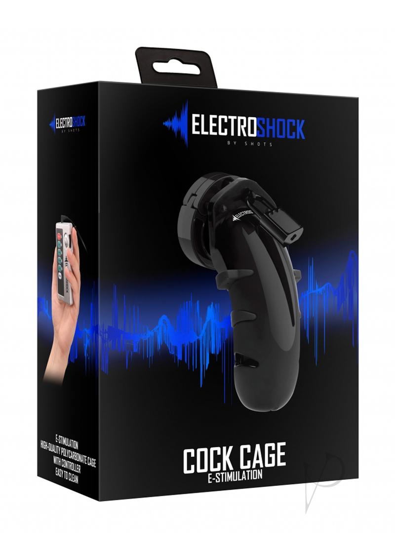 Electroshock Estim Cockcage Black