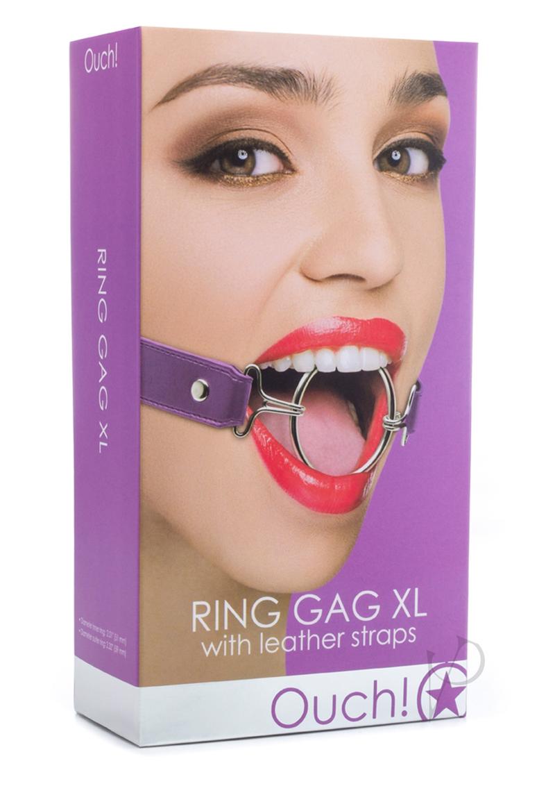 Ouch Ring Gag Xl Purple