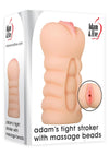 Aande Tight Stroker Massage Beads Vanilla