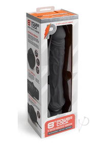 Pc Girthy Realistic Vibrator 8 Black