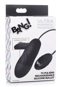 Bang 7x Pulsing Recharge Bullet Black