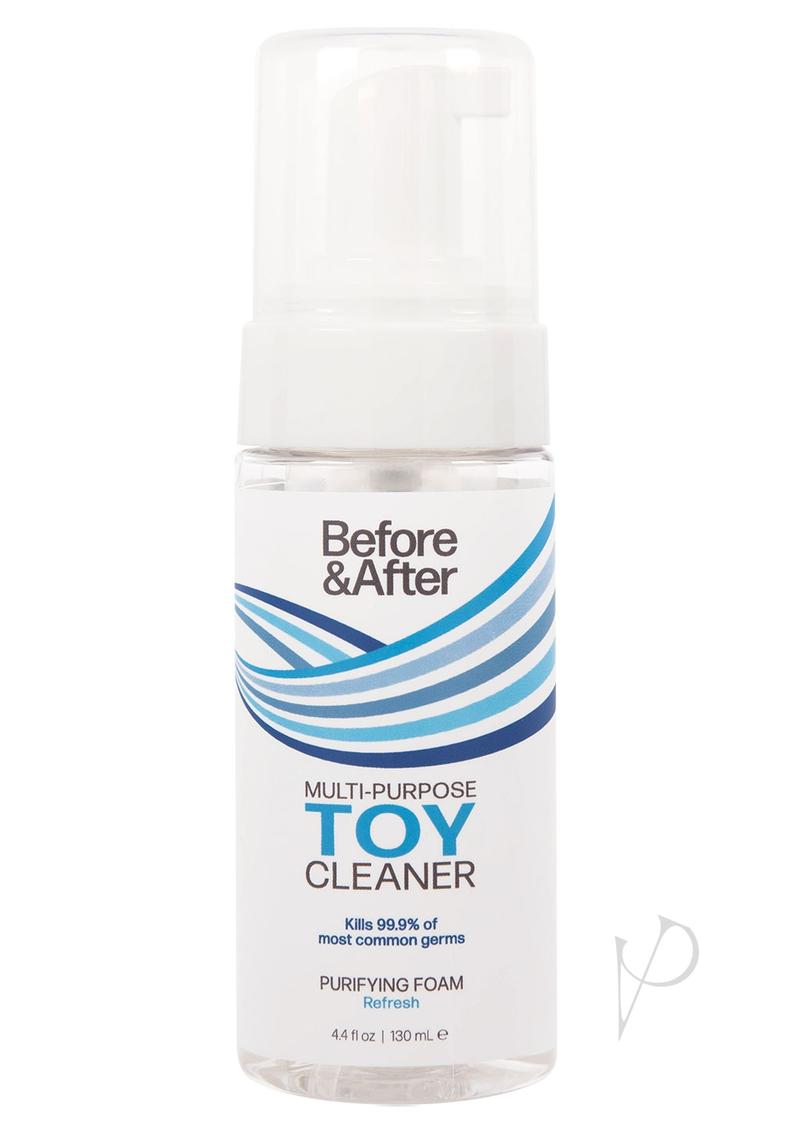 Before and After Foam Toy Cleaner 4.4oz