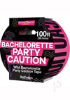 Bachelorette Party Tape Pink/black