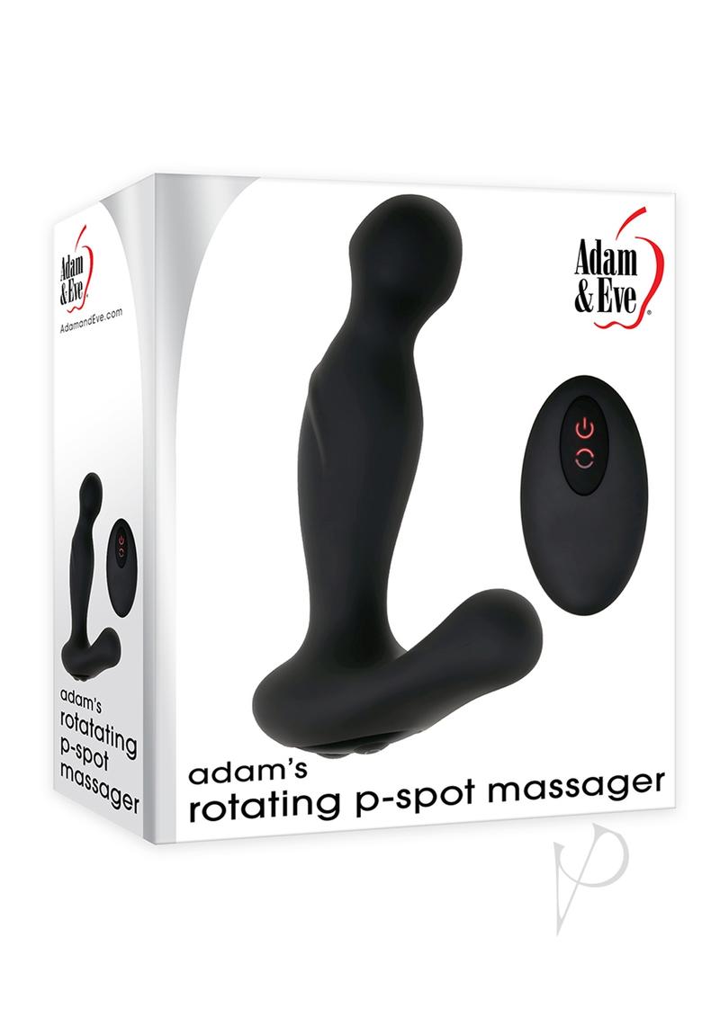 Aande Adams Rotating Pspot Massager Black