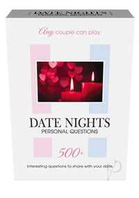 Date Nights Questions Dice Game