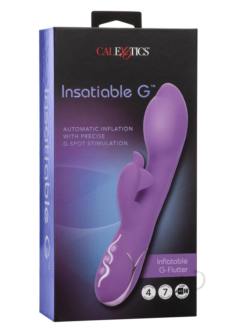 Insatiable G Inflatable G Flutter Purple