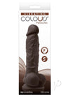 Colours Pleasures Dildo Vibe 5 Drk Brwn