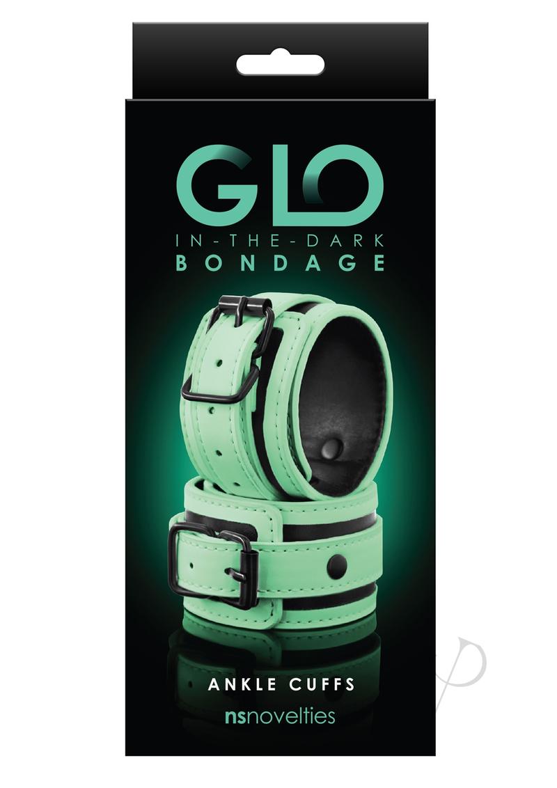 Glo Bondage Ankle Cuff Green