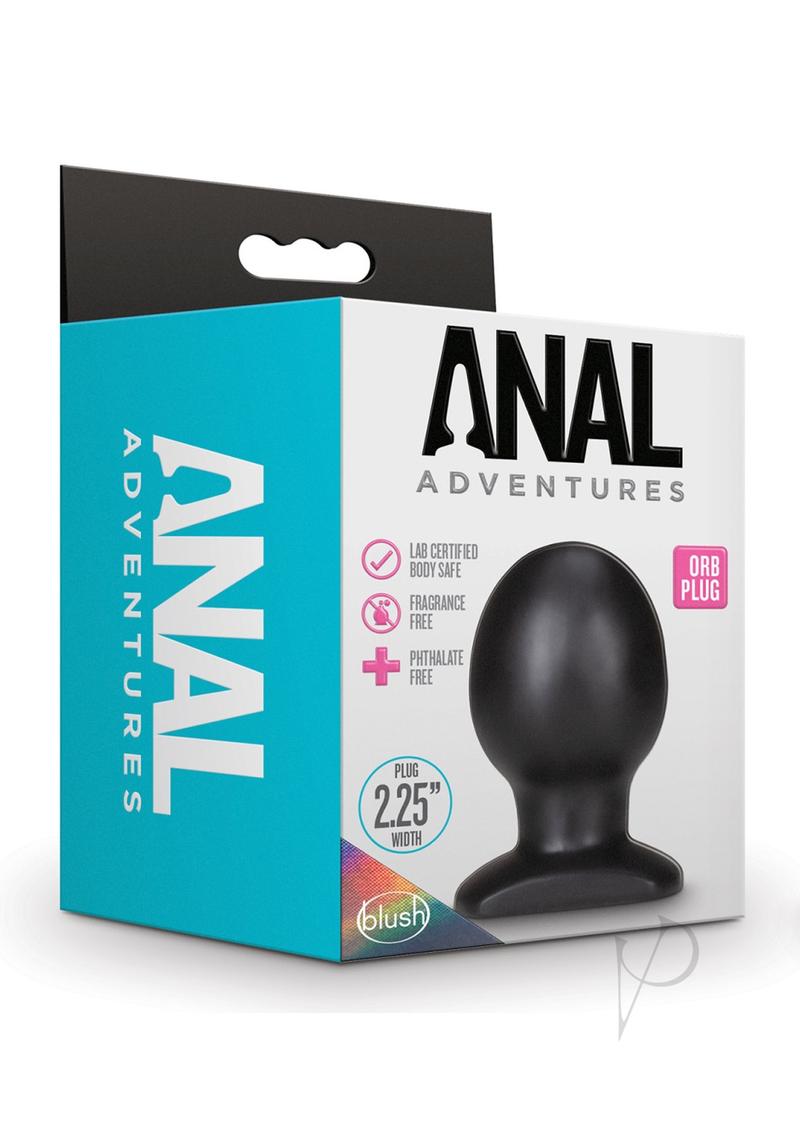 Anal Adv Orb Plug Black