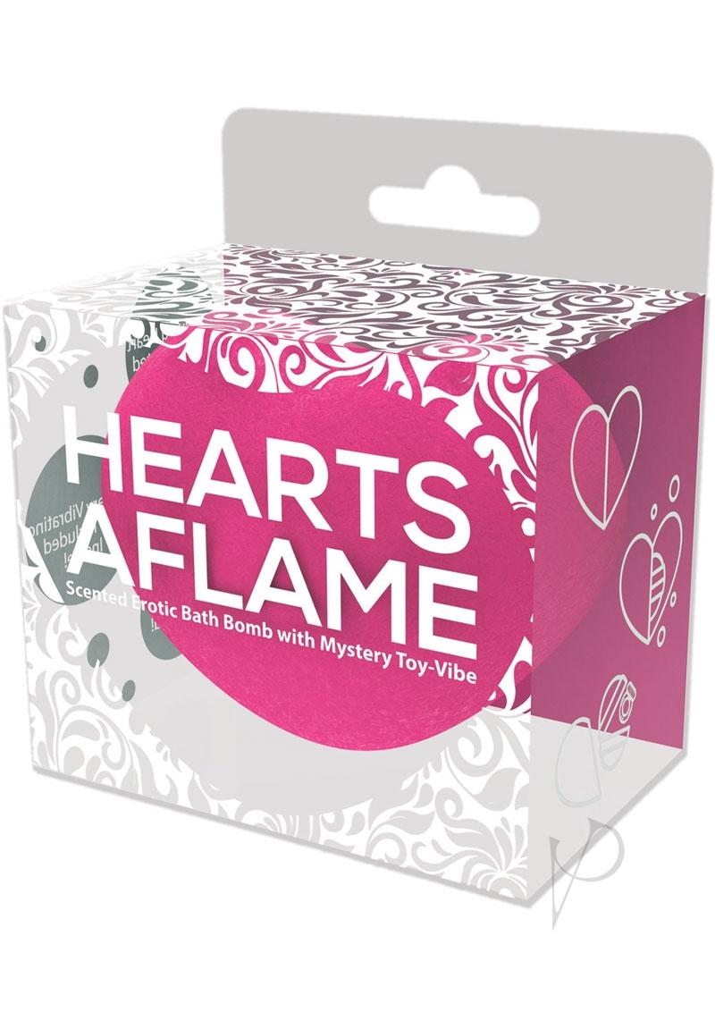 Hearts Aflame Erotic Lovers Bath Bomb