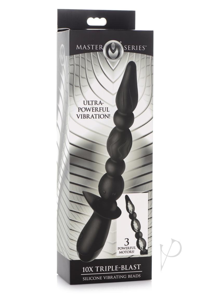 Ms Triple Blast Vibrating Beads Black