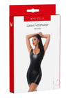 Myu Latex Mini Dress Sm Black