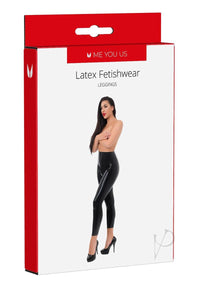 Myu Latex Leggings Md Black