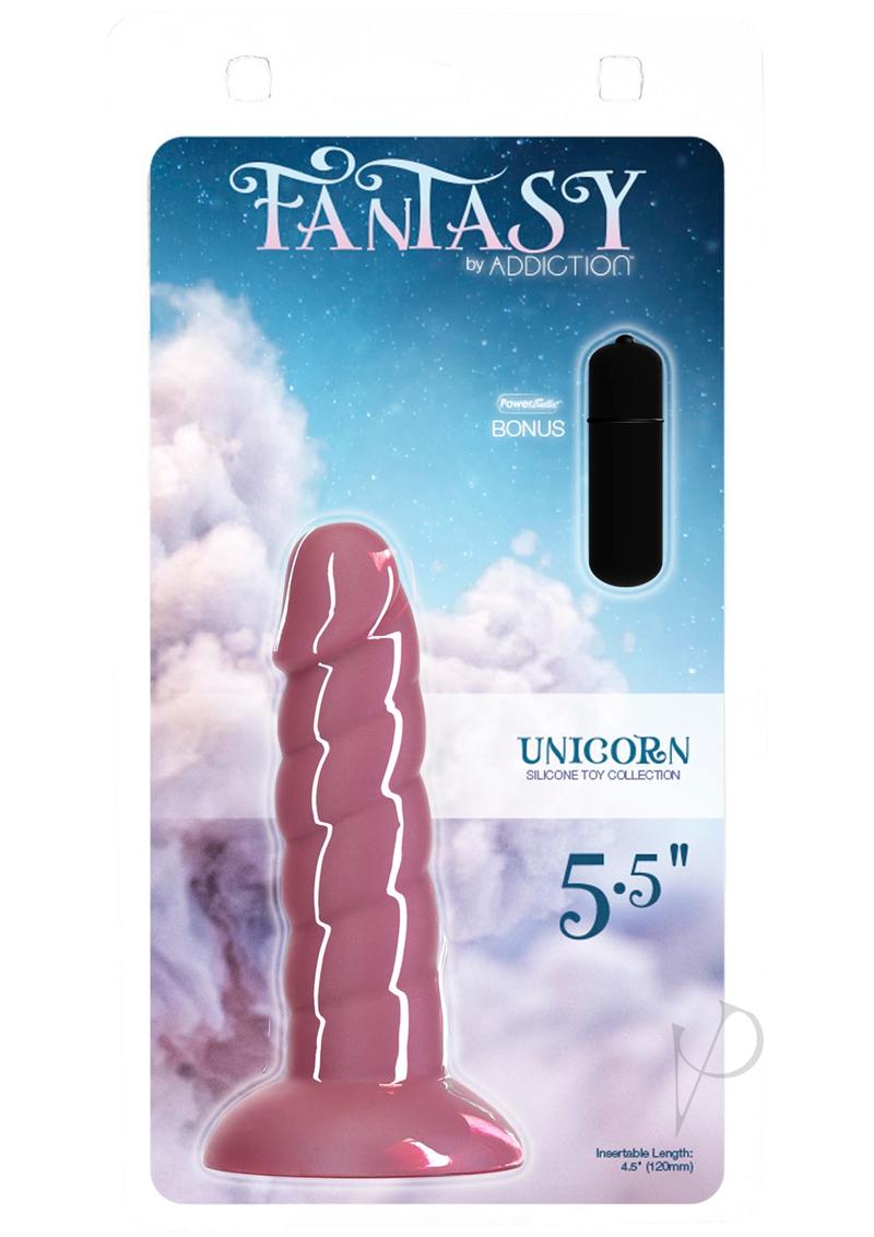 Addiction Fantasy Unicorn Dong 5.5 Pink