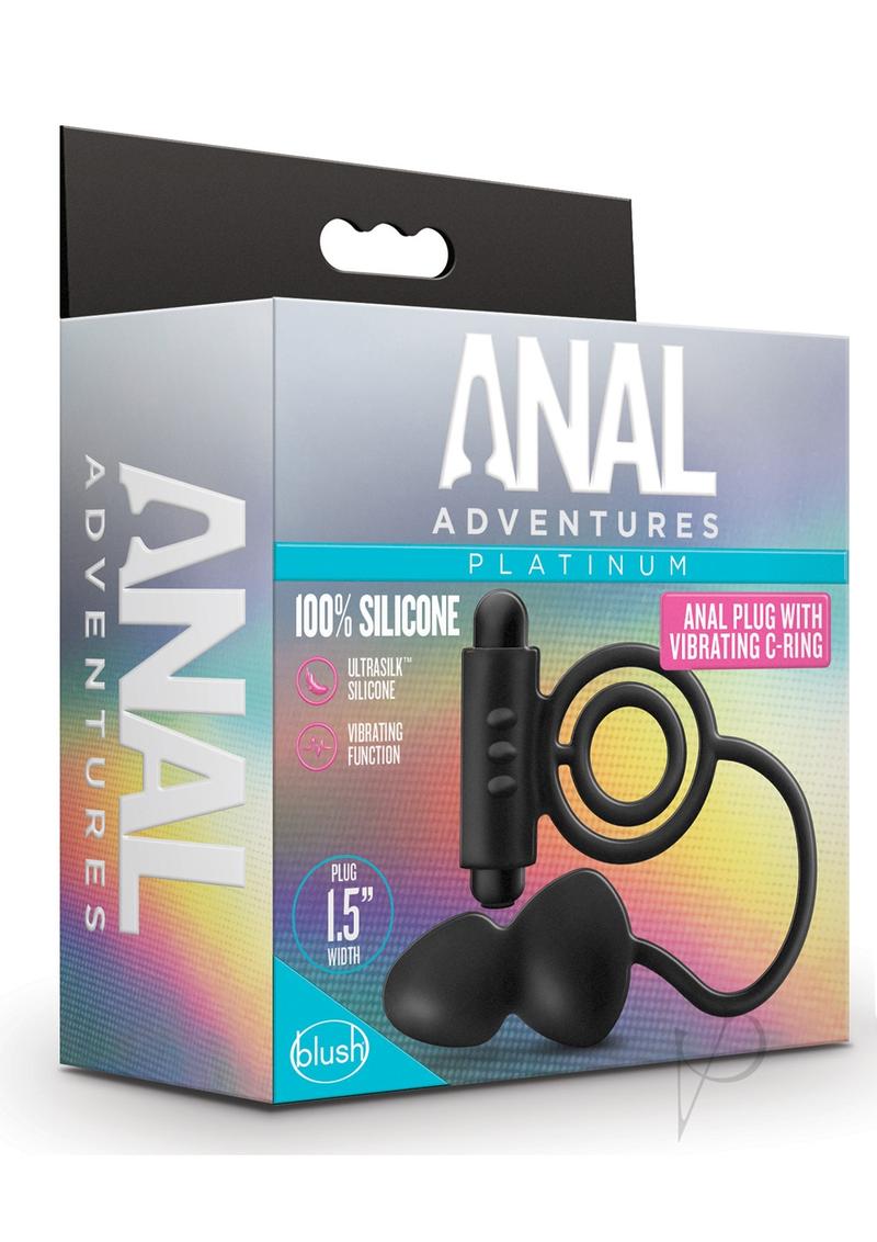 Anal Adventure Platinum Plug Vibe Cring