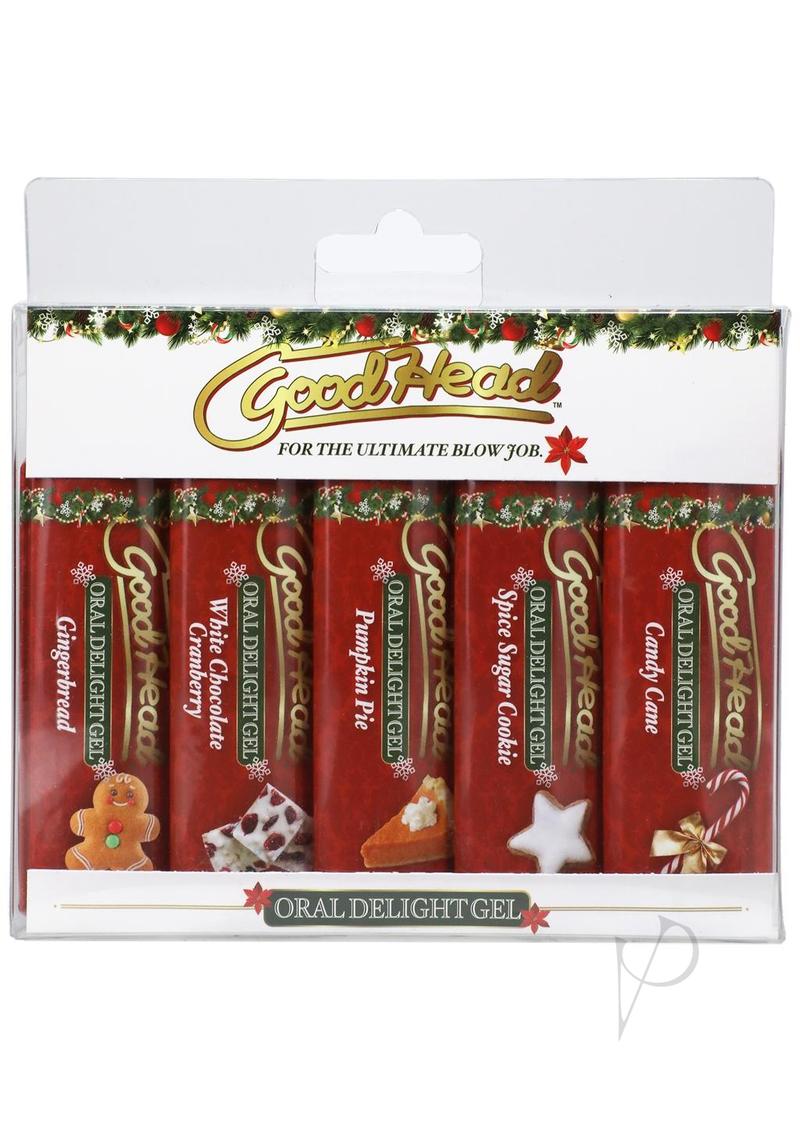 Goodhead Oral Delight Gel Holiday 5pk