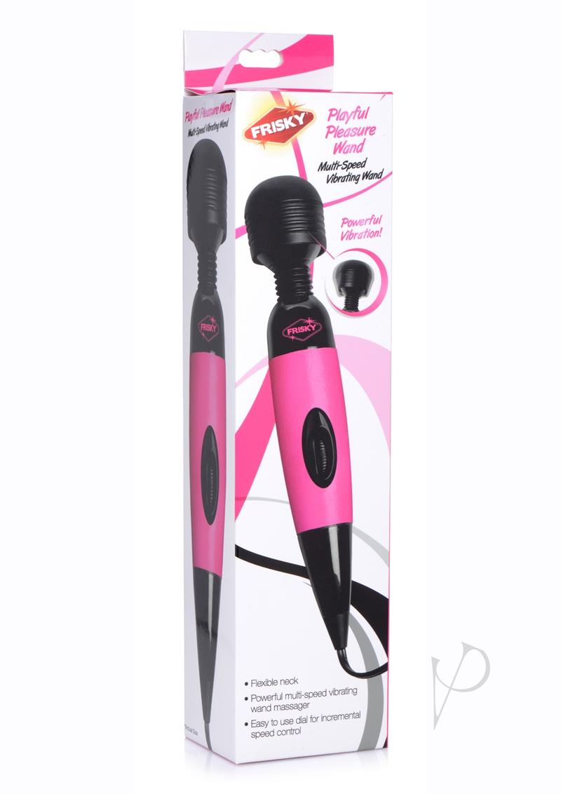 Frisky Playful Pleasure Wand Pink