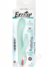 Exciter Thumping Gspot Vibe Aqua