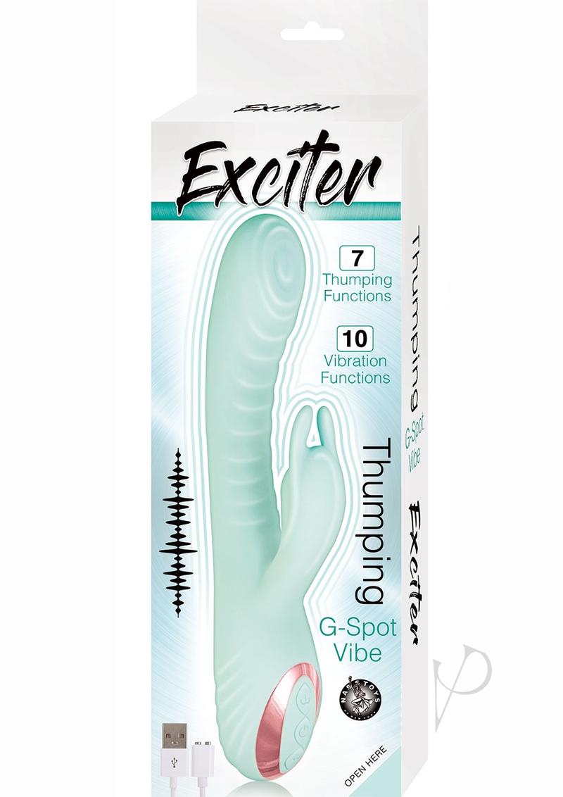 Exciter Thumping Gspot Vibe Aqua