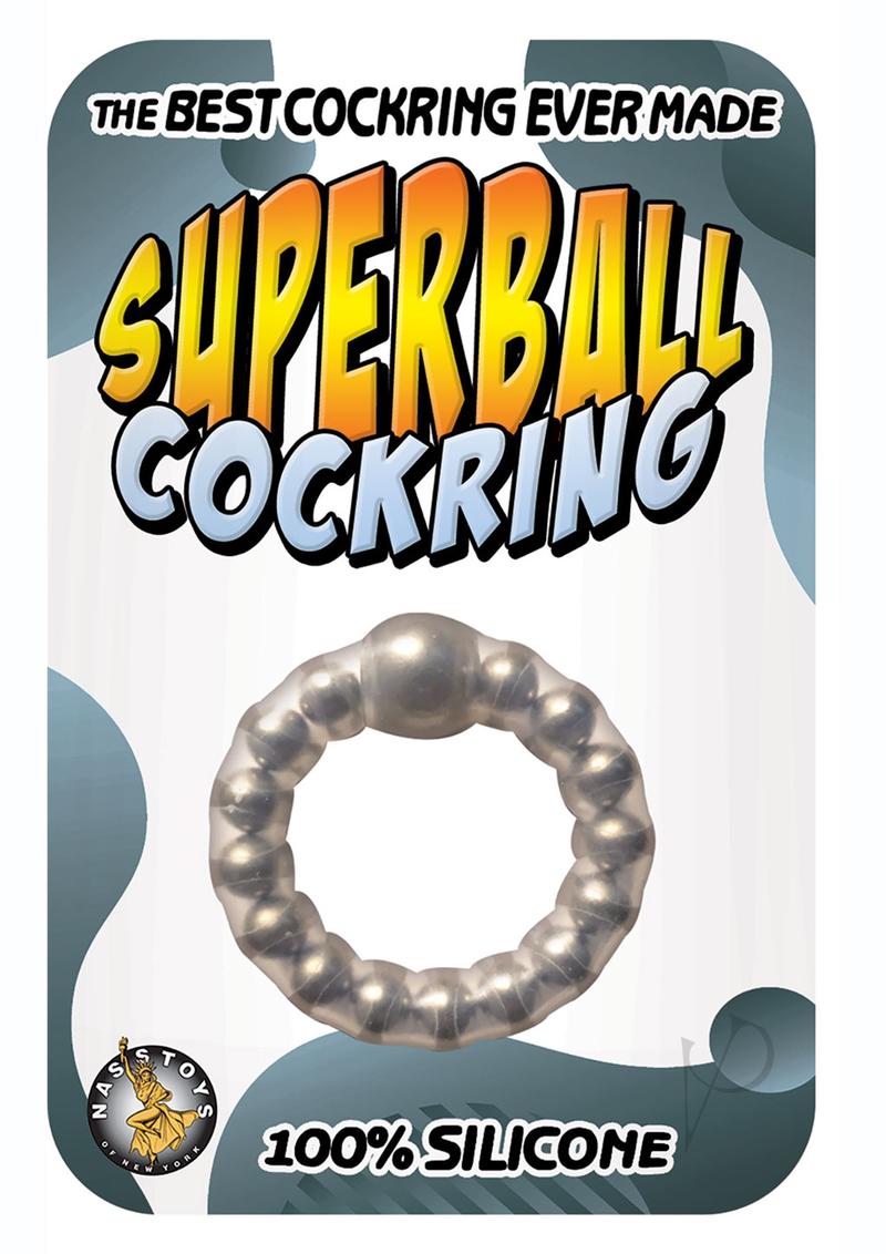 Superball Cockring Clear