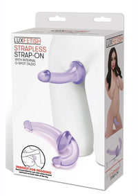 Lux F Strapless Strap On Purple