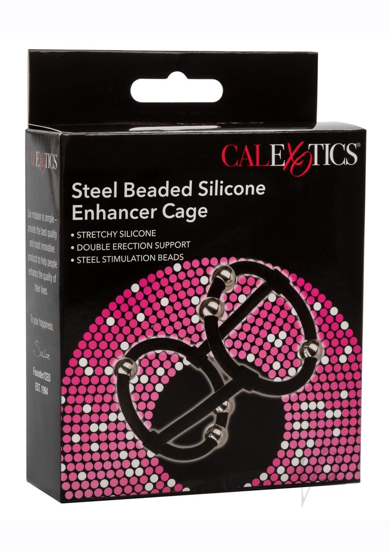 Steel Beaded Silicone Enhancer Cag(disc)