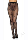 Celestial Net Tights Os Black