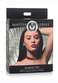 Ms Black and Red Collar W/o Ring