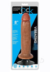 Jock Vibrating Dong No Balls 8 Caramel