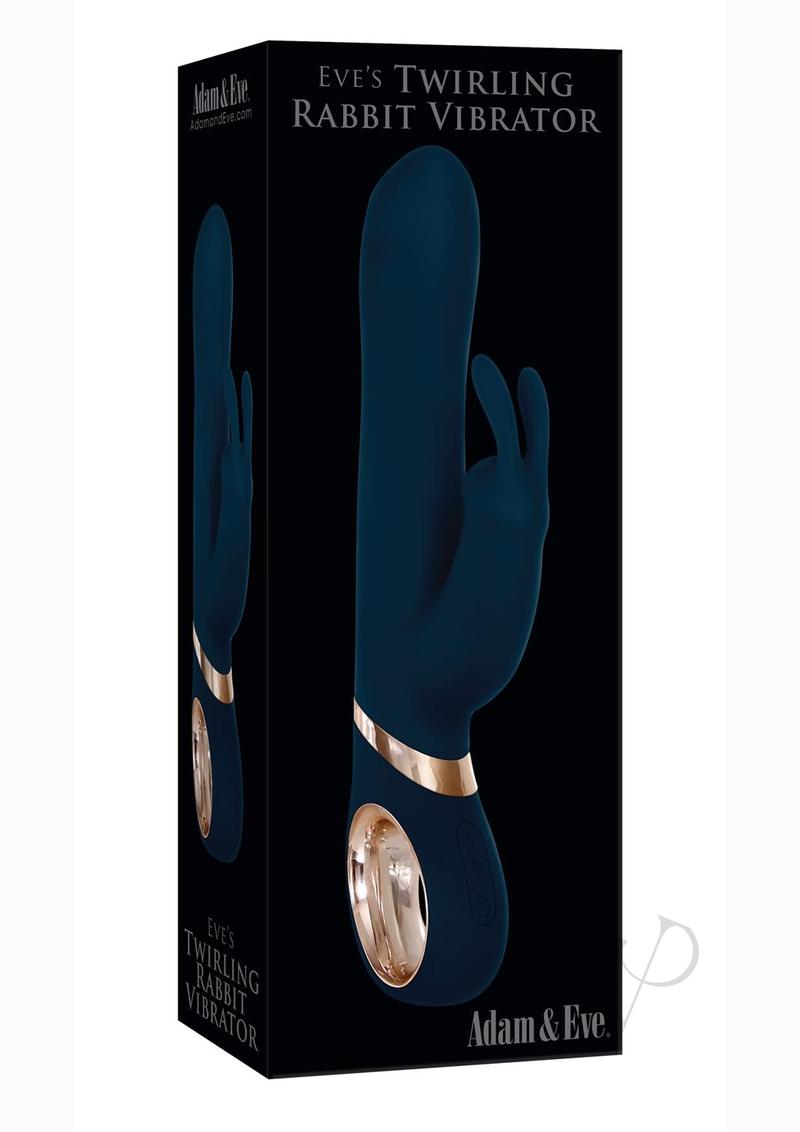 Aande Eves Twirling Rabbit Vibrator Navy