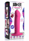 Squeeze It Vibe Phallic Dildo Pink