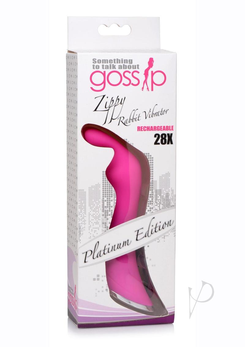 Gossip Zippy Rabbit Vibrator Pink