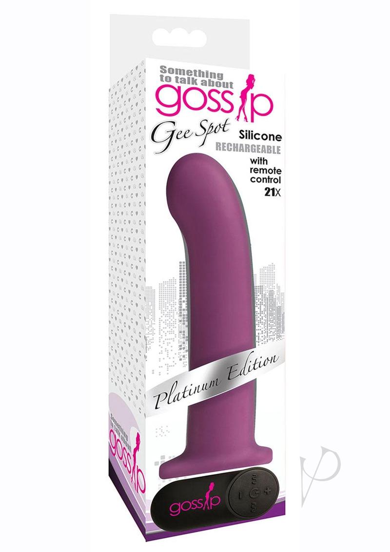 Gossip Gee Spot Vibrator Purple(disc)