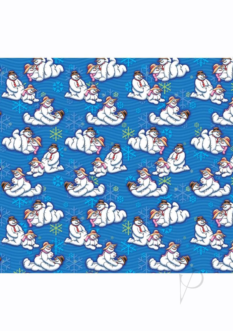 Snowman Gift Wrap