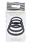 Rubber O Ring Navy 4pk