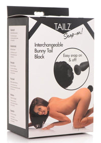 Tailz Interchangeable Bunny Tail Black