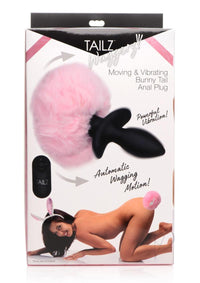 Tailz Moving/vibrating Bunny Tail Pink