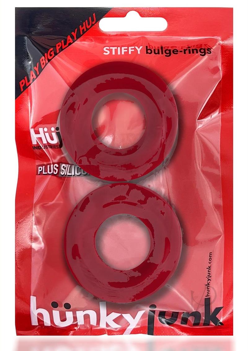 Stiffy Bulge Cockring 2pk Cherry Ice