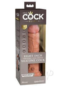 Kc Elite Dual Dense Vibe Cock 8 Tan