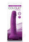 Colours Pleasures Dildo Vibe 7 Purple