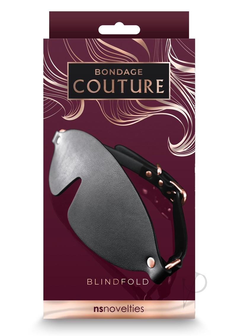 Bondage Couture Blind Fold Black