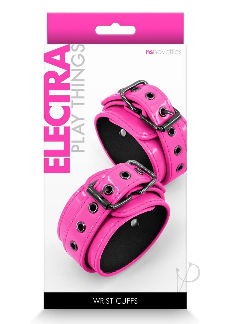 Electra Play Things Wrist Cuffs Pink