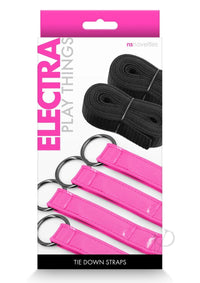 Electra Play Things Tie Down Straps Pink