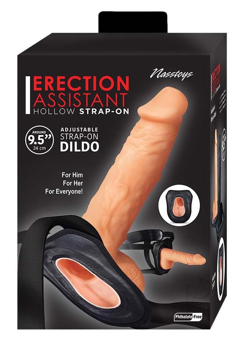 Erection Assistant Hol Strap White 9.5