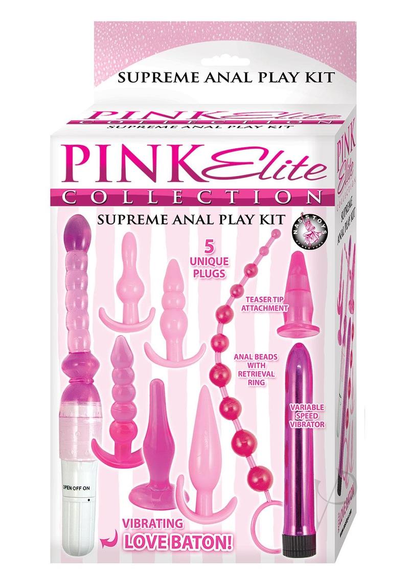 Pink Elite Coll Supreme Anal Play Kit