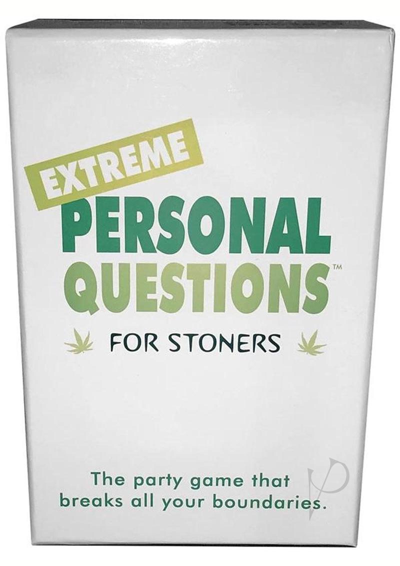 Extreme Personal Questions Stoners